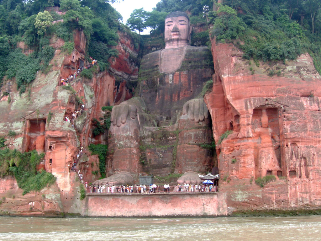Maitreya Buddha Statue in Leshan