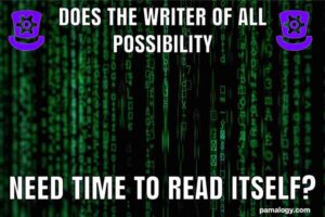 If part of being info is undertanding info, then processing speed is zero.